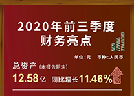 尊龙凯时 - 人生就是搏!发布2020第三季度财报！